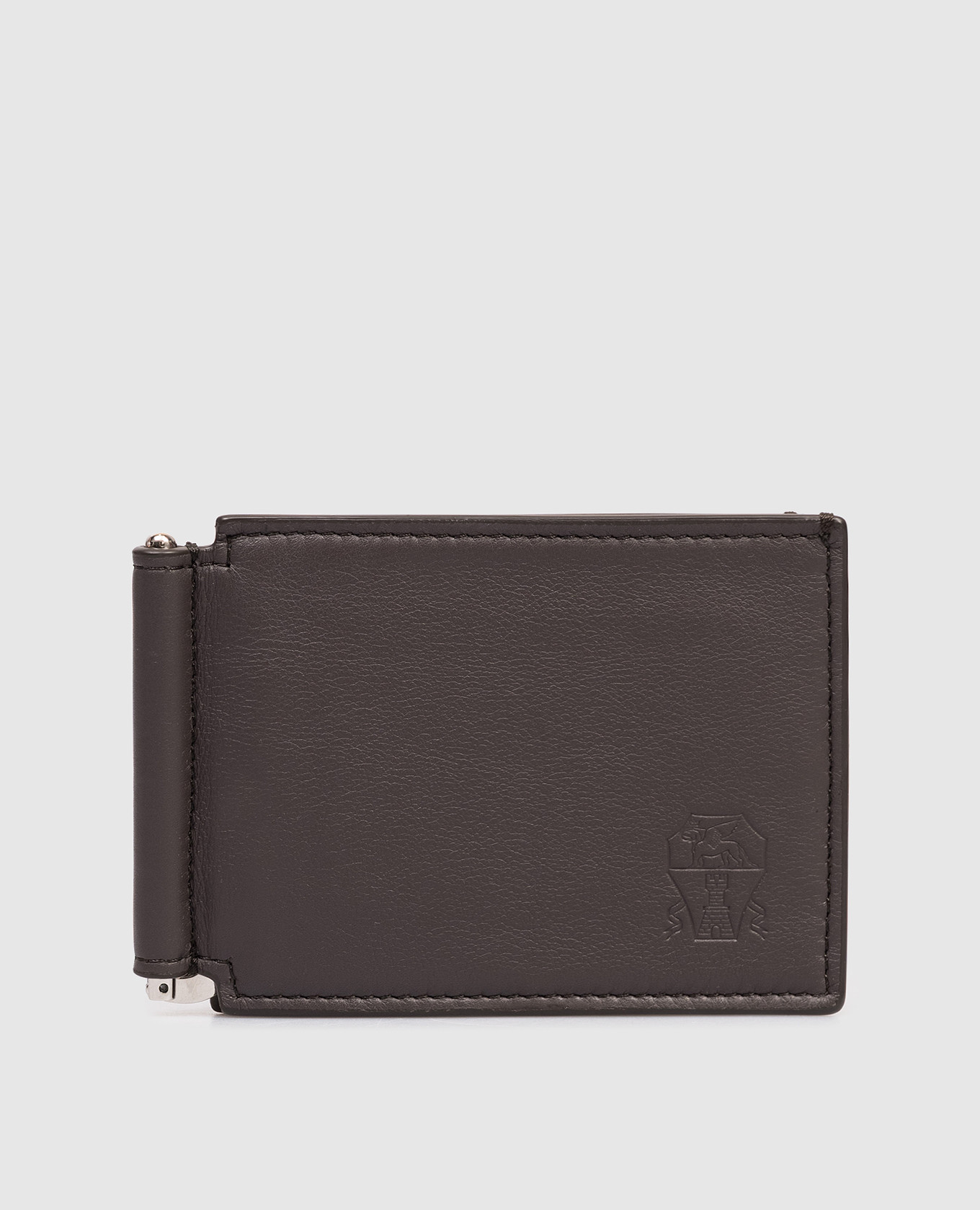 

Brown leather cardholder Brunello Cucinelli