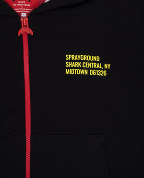 Sprayground Children's black Shark sports jacket SPY1385EBLK