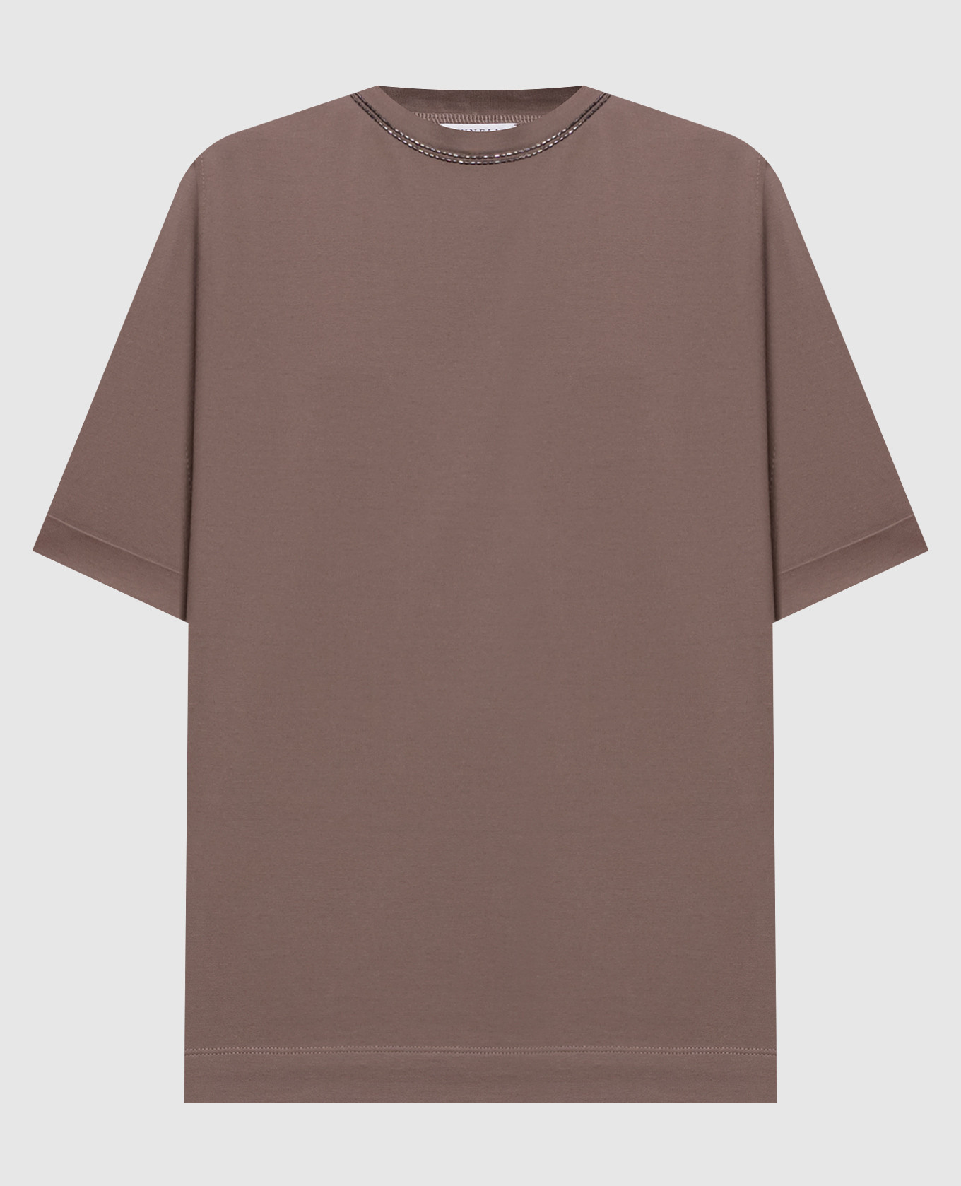 

Brown T-shirt Brunello Cucinelli