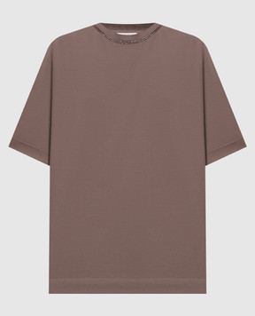 Brunello Cucinelli Brown T-shirt M0T81BZ100
