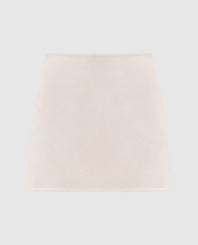 Ermanno Scervino Ivory wool mini skirt D492O350NKW