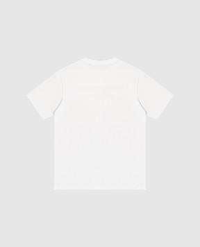 Dolce&Gabbana Children's white T-shirt with logo L4JTHUG7P1Y46