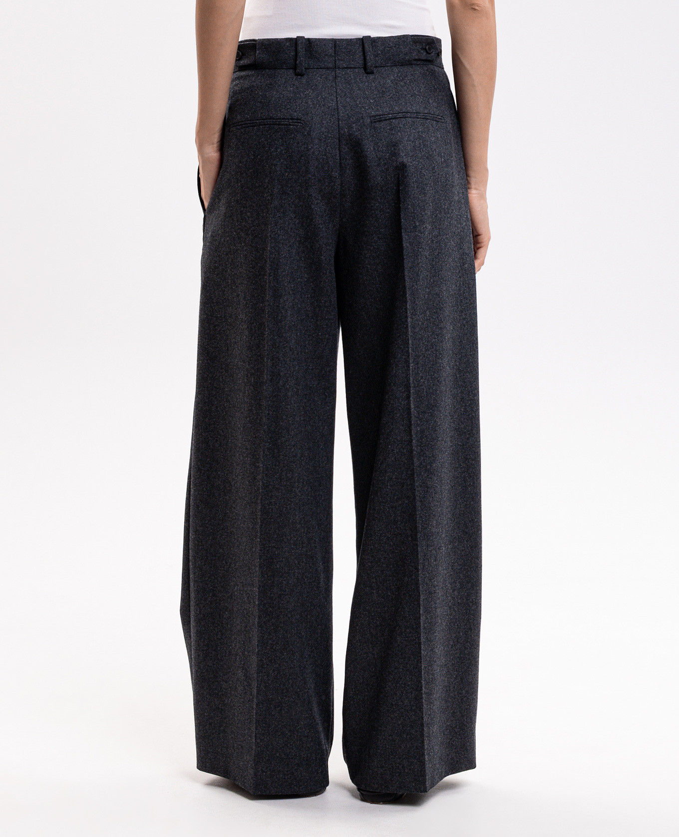 Gray wool pants Carven 4