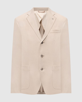 Peserico Beige jacket with wool R5100908274