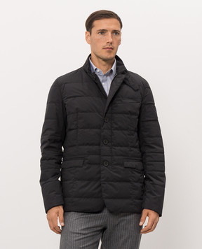 Herno Black down jacket PI001237U12840