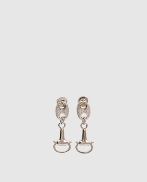 Reco Silver earrings with crystals OR409