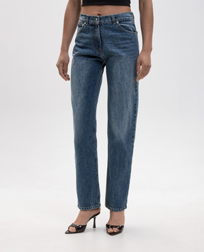Magda Butrym Blue jeans with a worn effect DENIM11PANTS213726