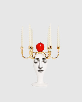 Fornasetti SUL TARDI Candelabra candlestick - Peccato Originale Décor FPC044ZFP