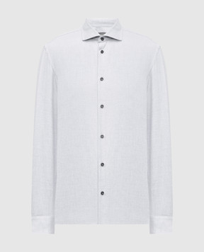 Peserico Blue cotton shirt R56042D06656