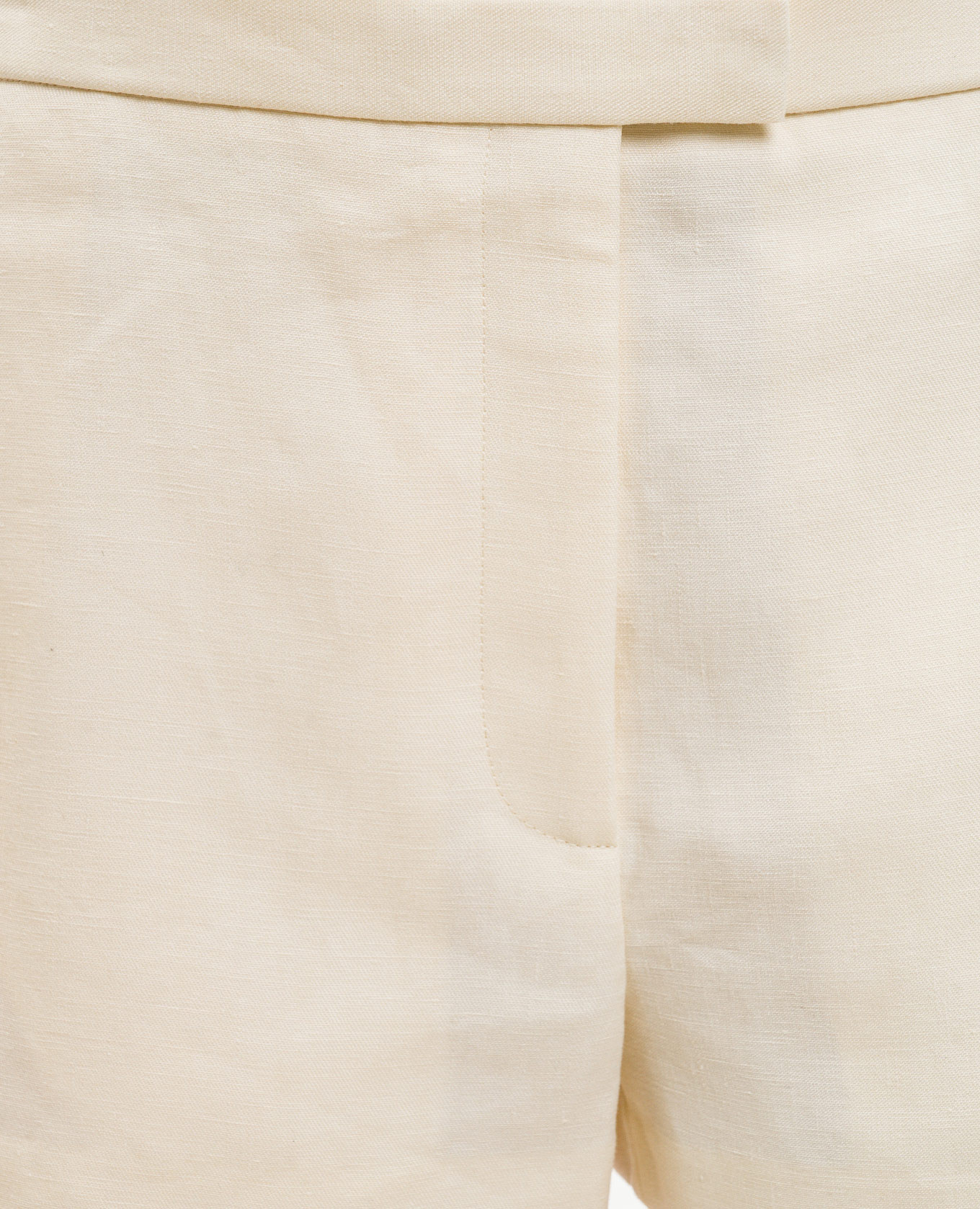 

Yellow linen shorts Blane Khaite