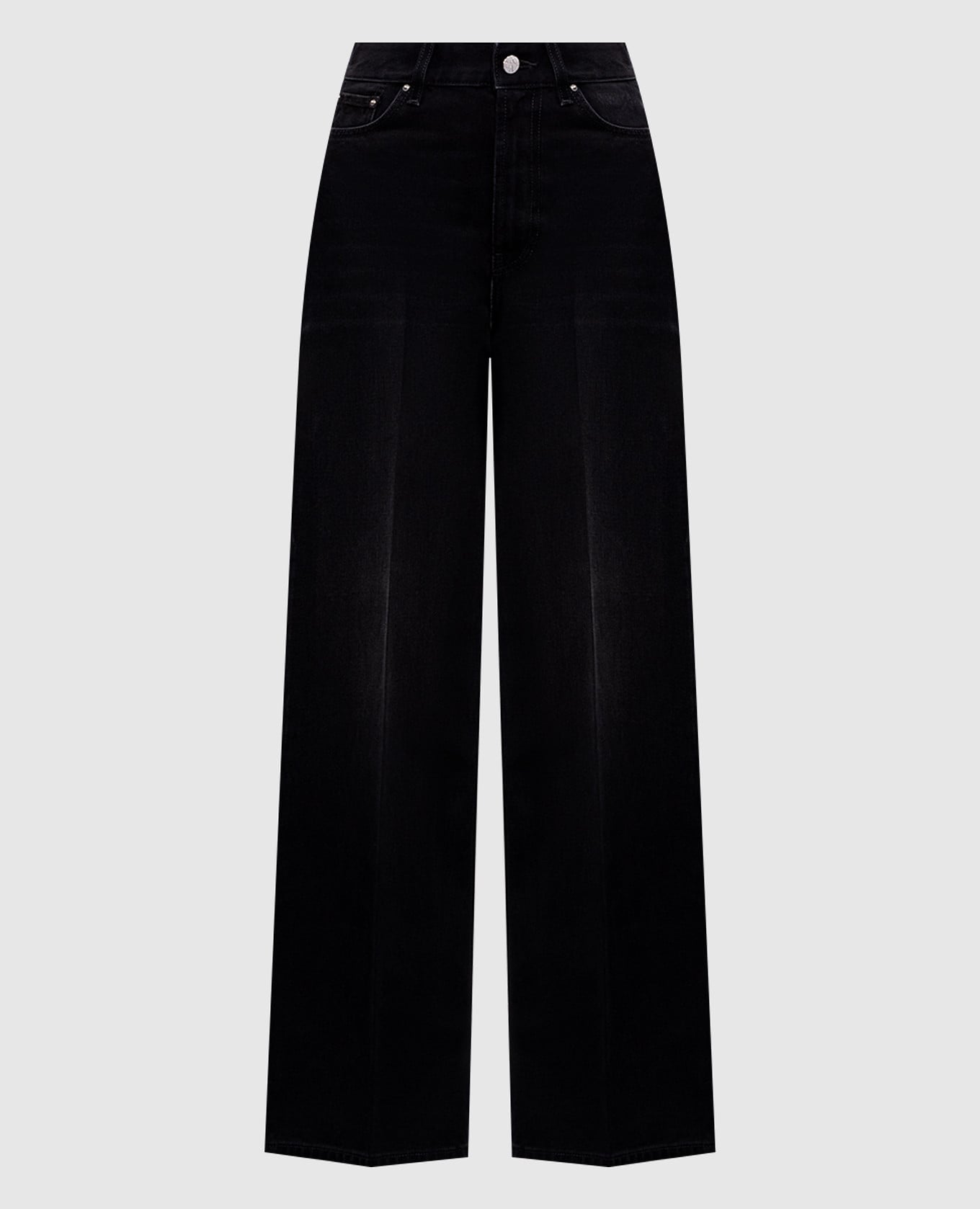 Black jeans with a patch