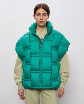 Raxxy Green down vest CRV005