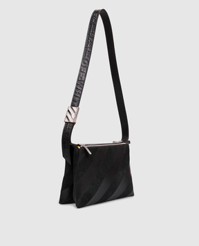 Off-White Black leather bag Sandbag_404 OWNN18NS26LEA001