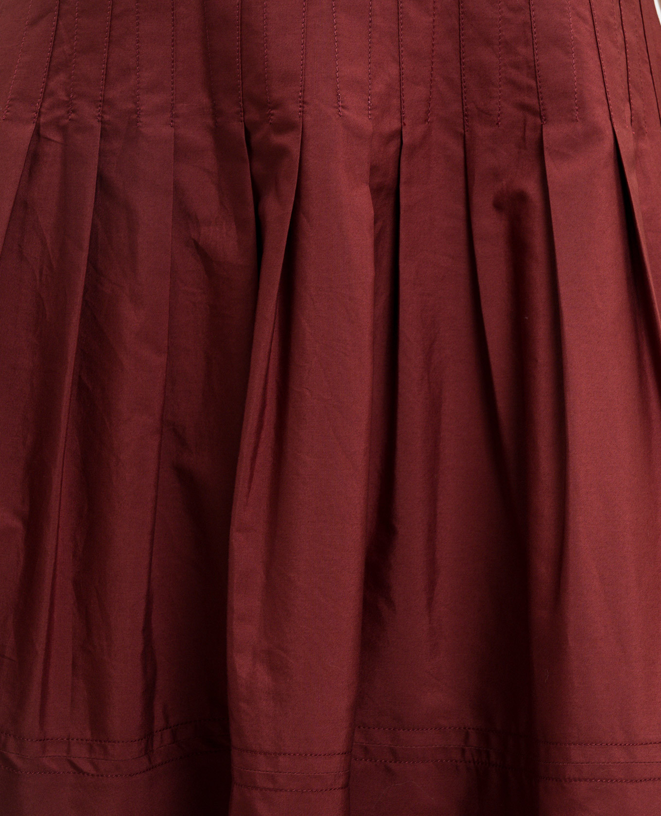 

Terracotta dress FELTRE Max Mara, Red