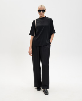 LISA YANG Black top with silk 2026303