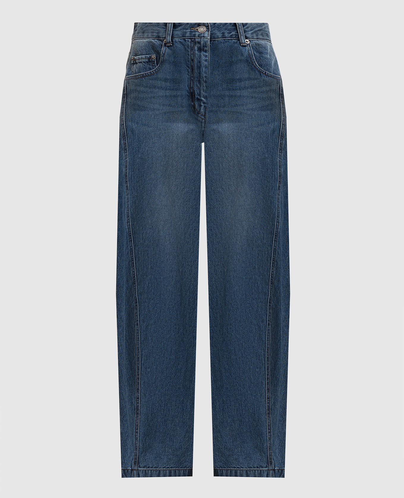 

Blue jeans with a worn effect Juun.j