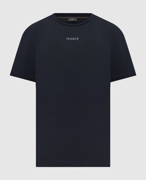 Peserico Blue T-shirt with logo R55000J0Q302358