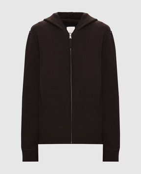 Allude Brown wool and cashmere sports jacket 26537610