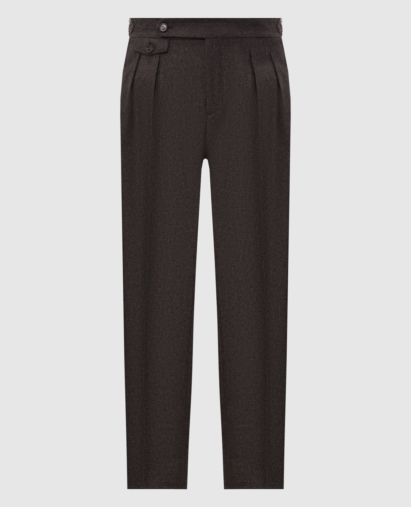 Brown wool pants