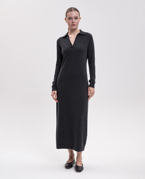 The Row Grey Paru cashmere dress R001262Y166