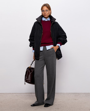 Max Mara CLAUDIA black reversible jacket MTCCLAUDIA