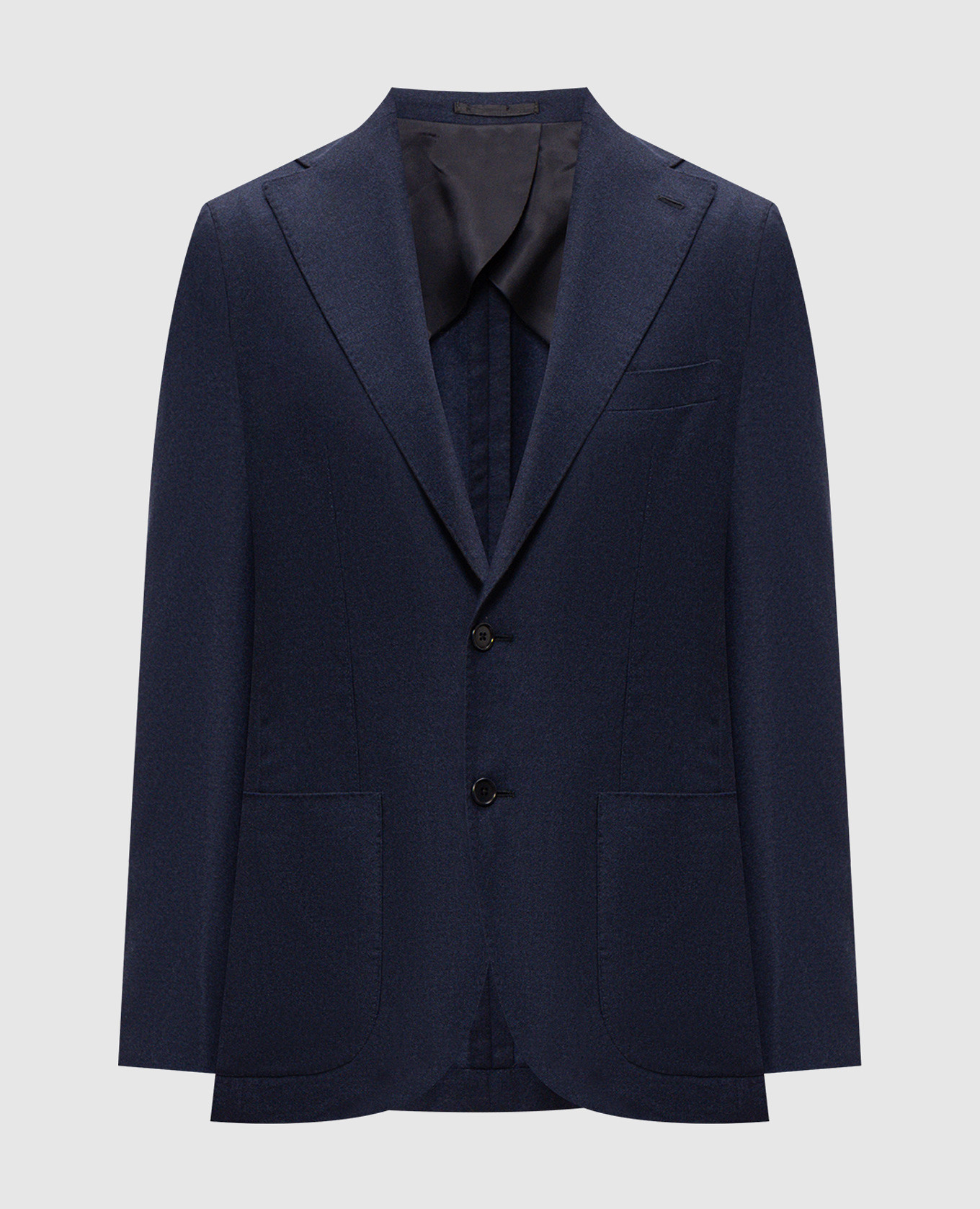 Blue wool blazer Pini Parma