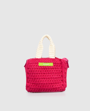 Versace Children's pink knitted bag 10232321A17240