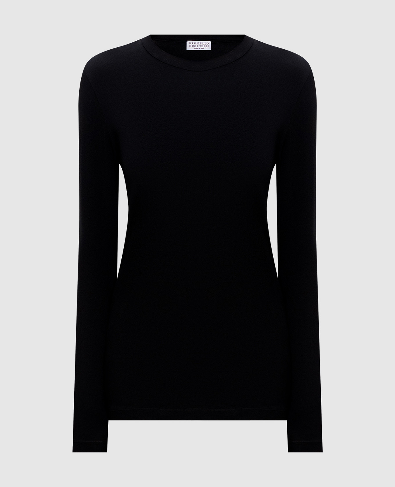 Black longsleeve with monil chain