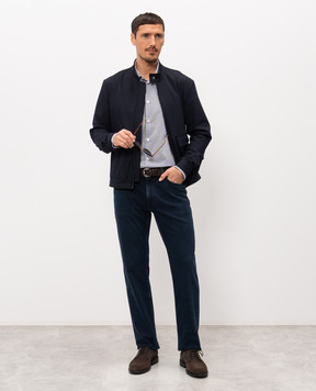 Trussardi Blue jacket R017M000035NMC405T46