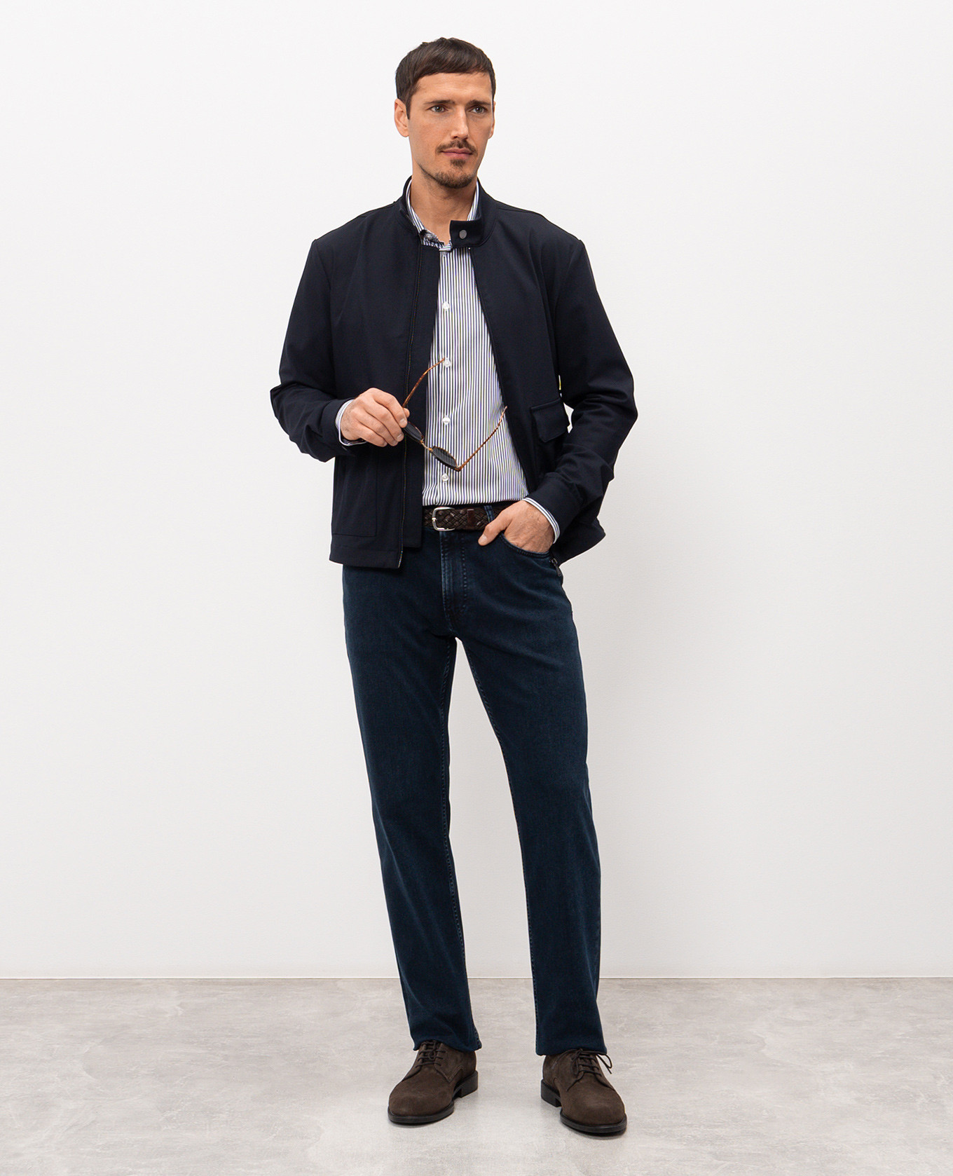 

Blue jacket Trussardi