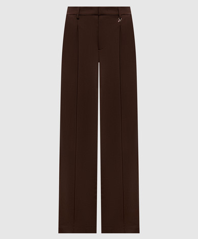 Brown wool pants