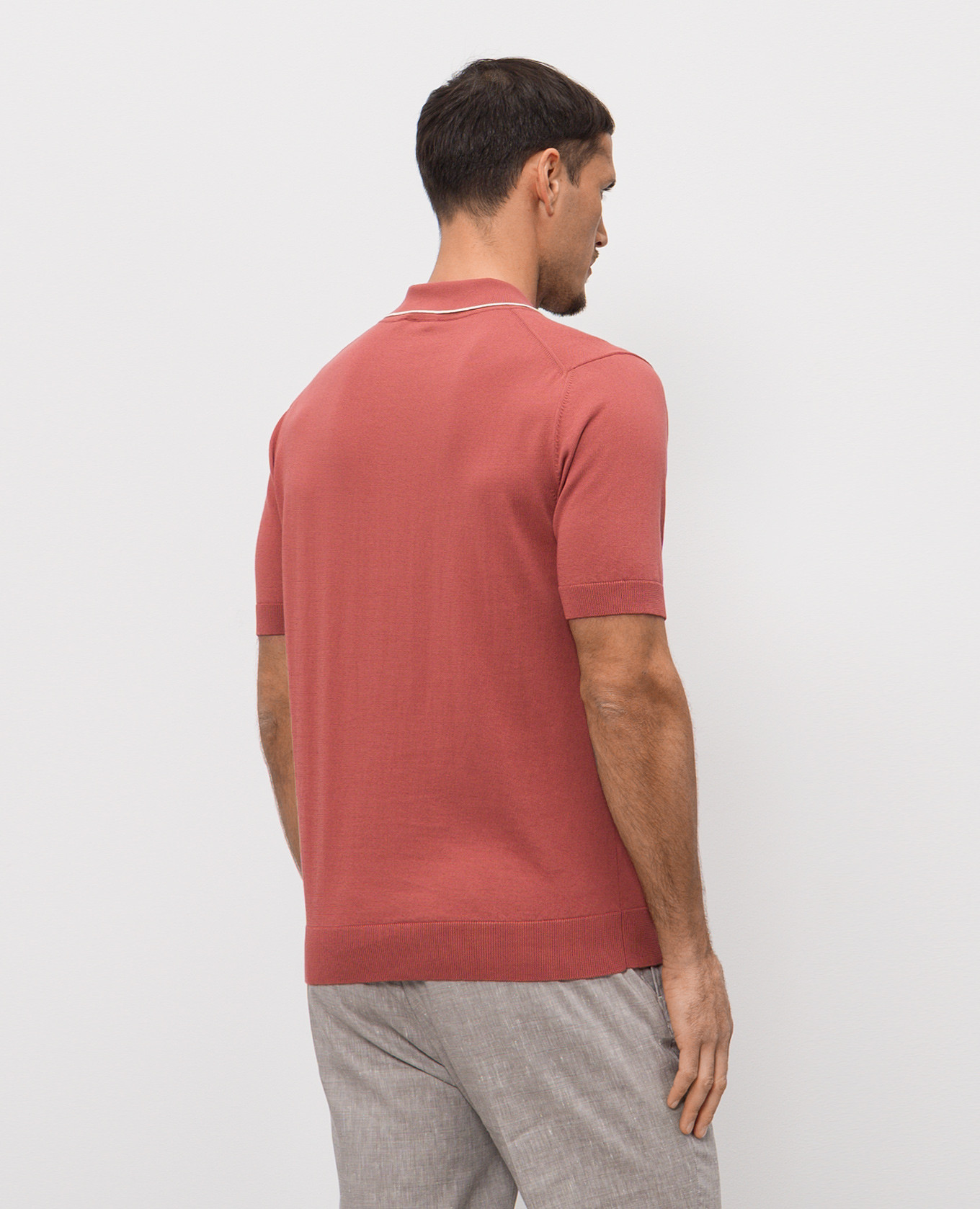 Pink polo Peserico 4