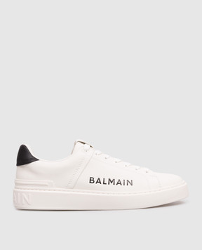 Balmain B-Court white leather sneakers GM1VI288LSBG