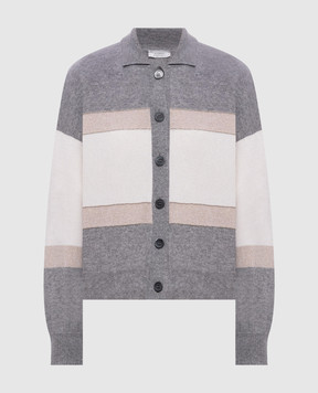 Peserico Cardigan made of wool, silk and cashmere A99864F12C9283