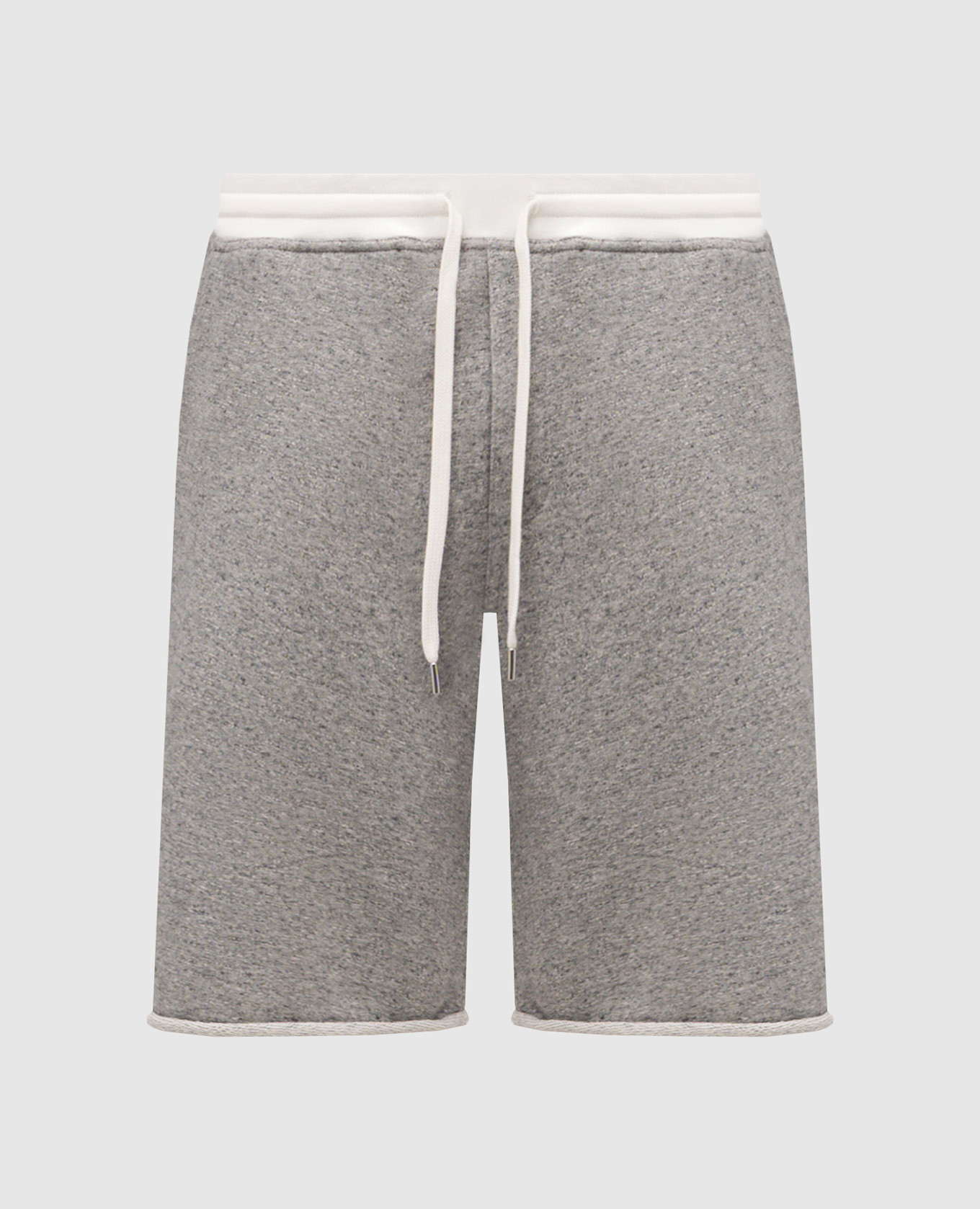 

Gray shorts with print Brunello Cucinelli, Grey