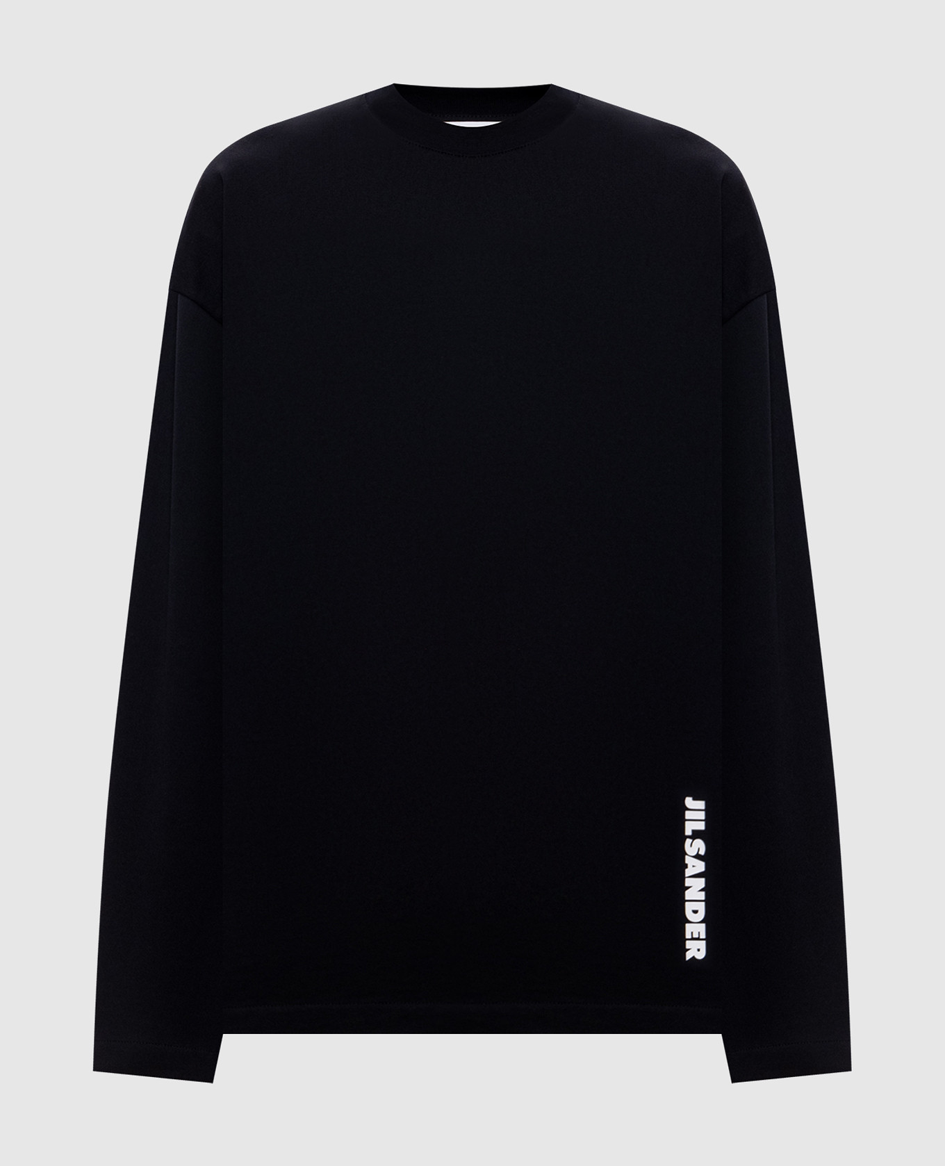 

Black long sleeve with logo print Jil Sander