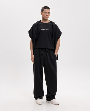 Off-White Black printed sweatpants 44MCH05AS26F007