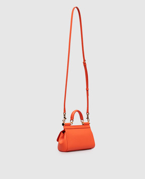 Dolce&Gabbana Orange Sicily leather mini bag BB7116B1001