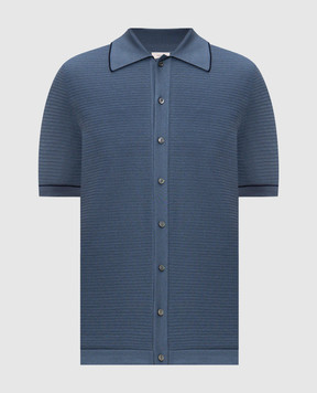 Agnona Blue shirt KD11U157F1812