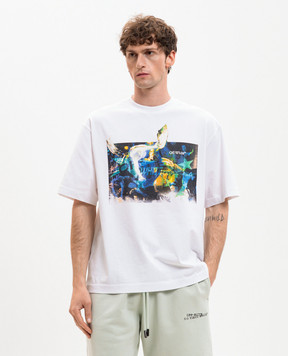 Off-White Caravaggio white t-shirt 44MAA120S26J00C