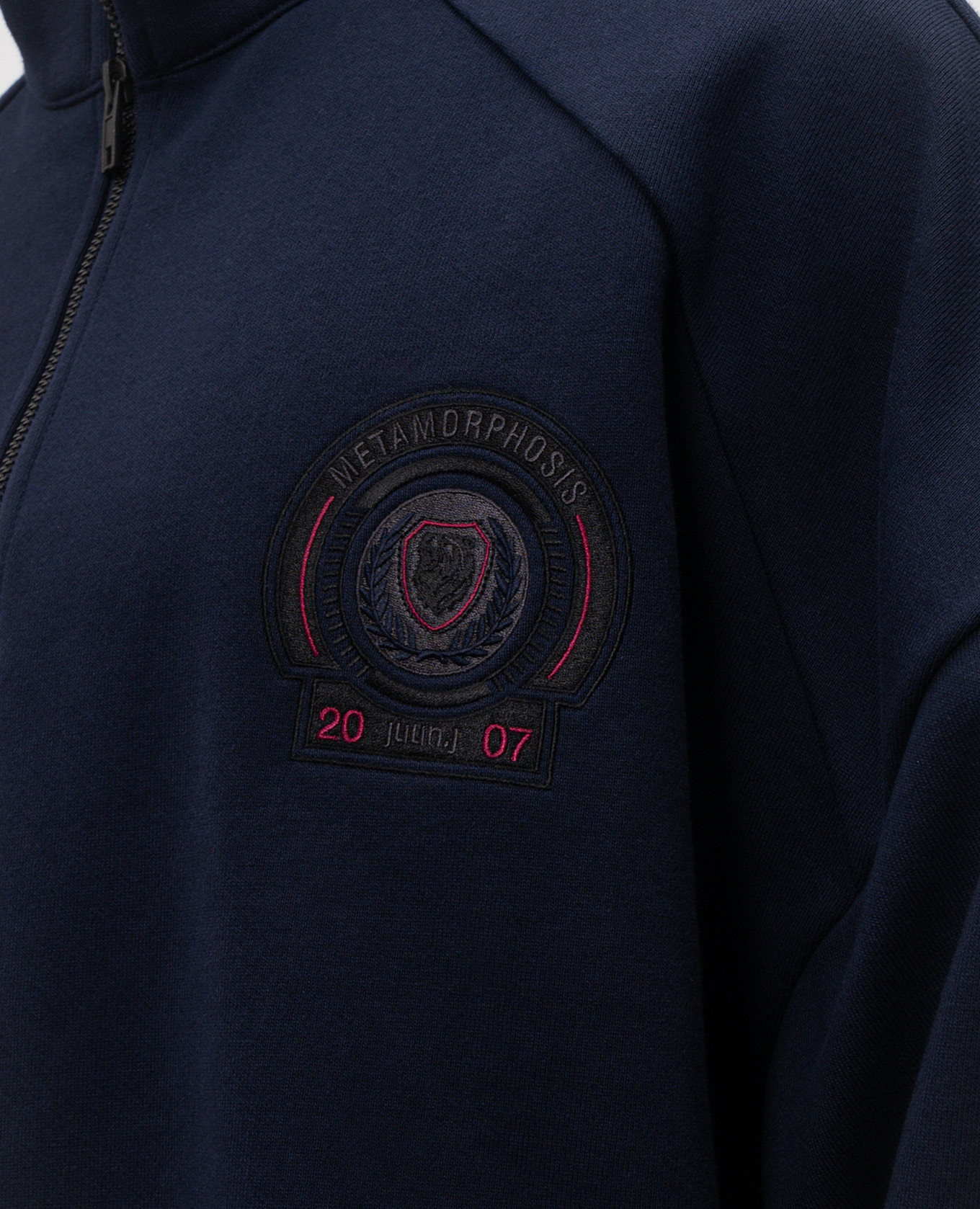 Blue sweatshirt with zipper Juun.j 5