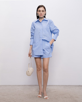 Simkhai Sarah blue striped shorts 2264049CO