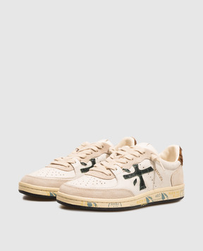Premiata Beige suede sneakers Bskt Clay BSKTCLAD8472