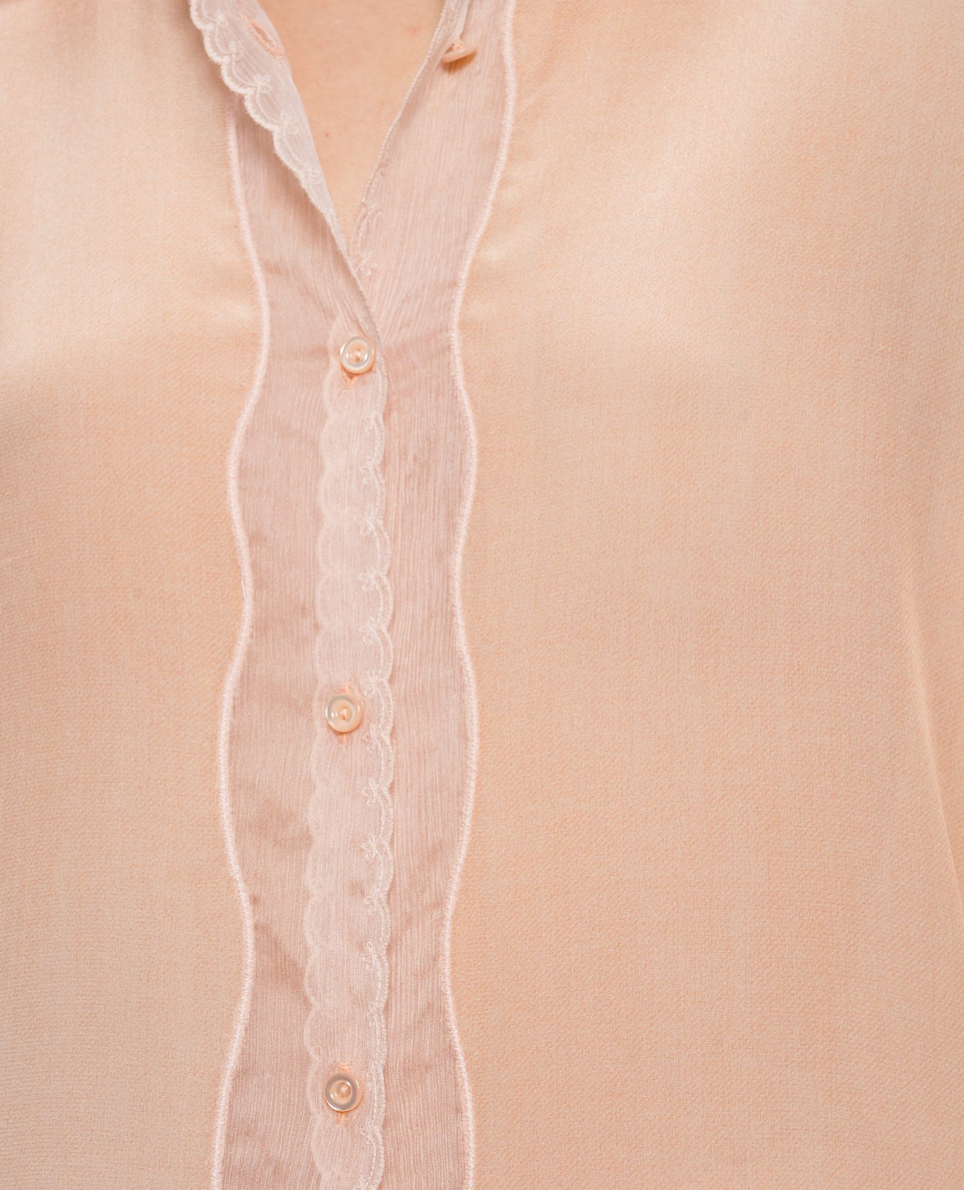 Orange blouse with lace Ermanno Scervino 5