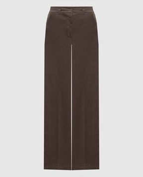 Peserico Brown pants A04736T2302481