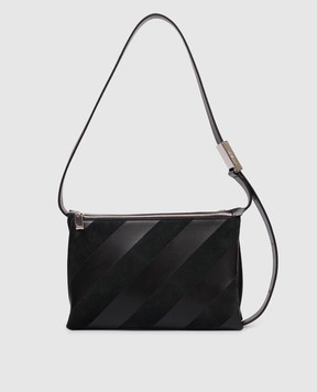 Off-White Black leather bag Sandbag_404 OWNN18NS26LEA001