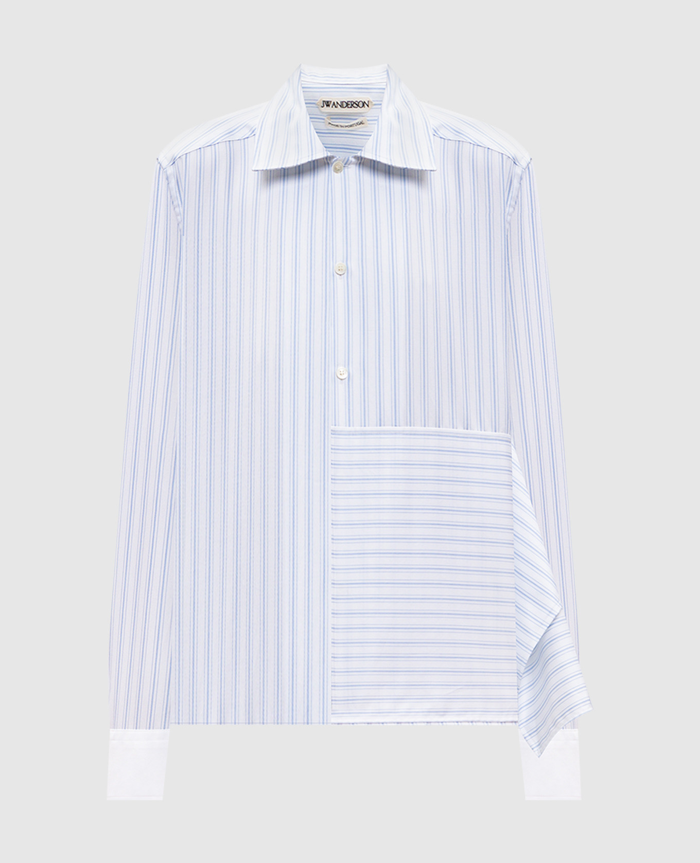White striped shirt
