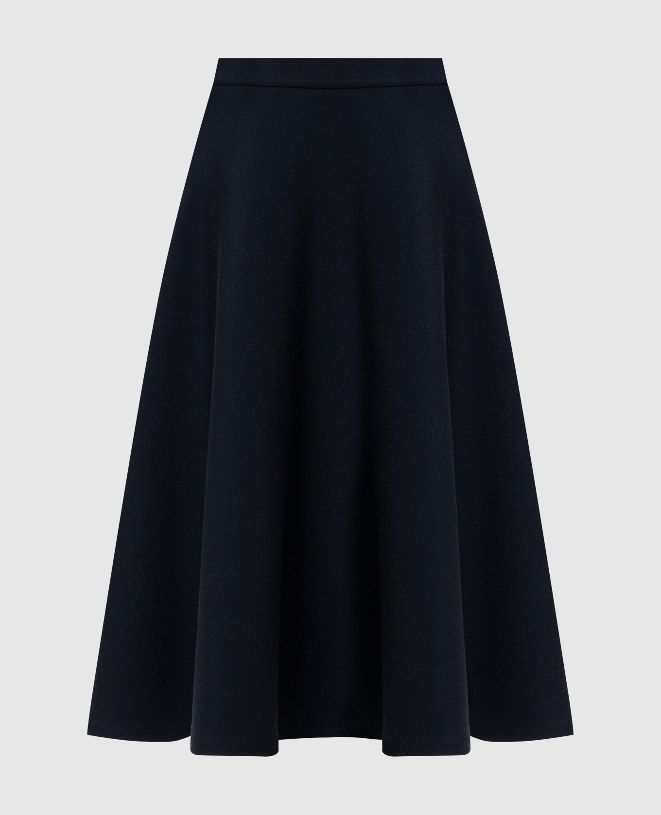 

MXMWHISKY blue midi skirt with wool Max Mara