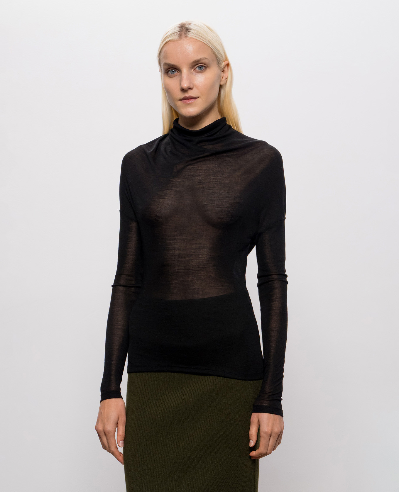 Black top with wool Victoria Beckham 3