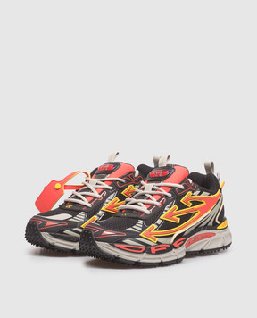 Off-White Black Be Right Back sneakers OMIA295S26FAB005